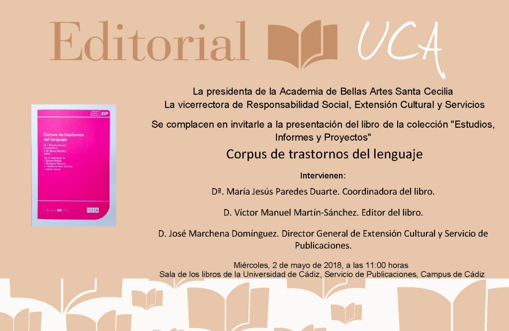 Corpus de Trastornos del lenguaje. Presentación de un nuevo libro del Sello Editorial UCA