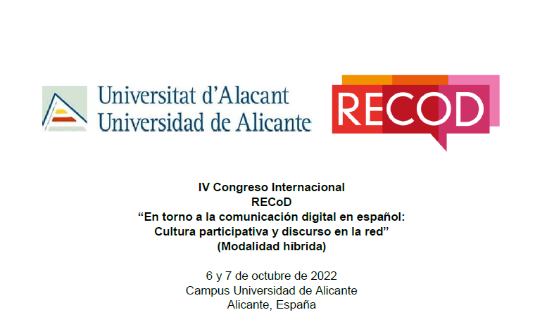 IMG Congreso “En torno a la comunicación digital en español: Cultura participativa y discurso en la red” [amp...