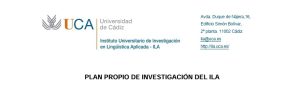 Publicación de Ayudas del Plan Propio ILA 2025