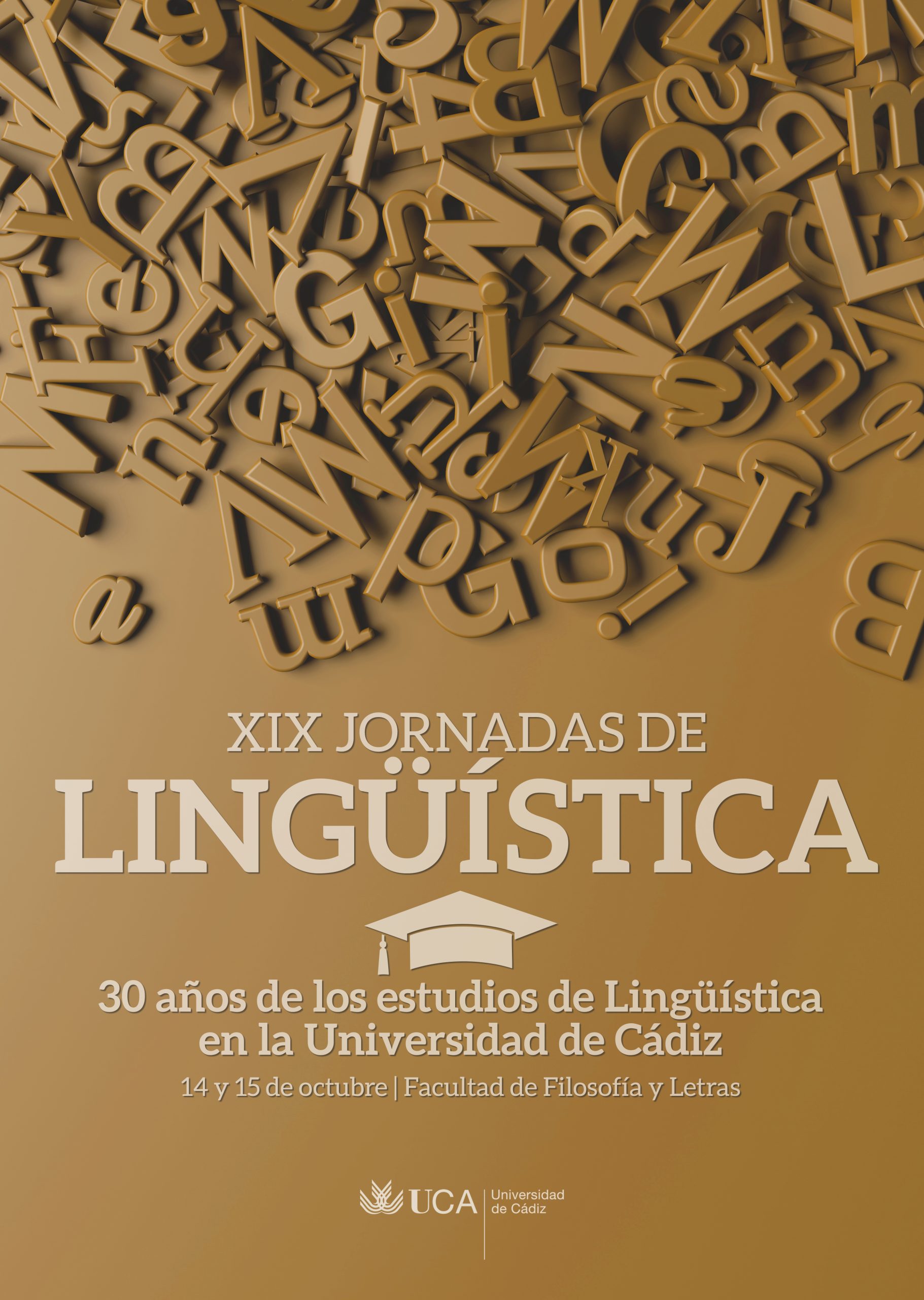 XIX Jornadas de Lingüística: 30 años de los estudios en la Universidad de Cádiz