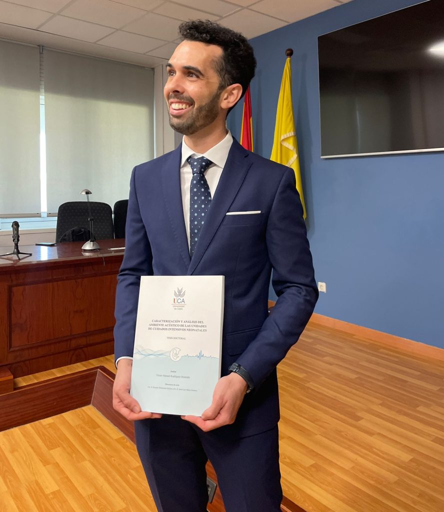 IMG Defensa de tesis doctoral “Caracterización y análisis del ambiente acústico de las Unidades de Cuidados Intensivos Ne...