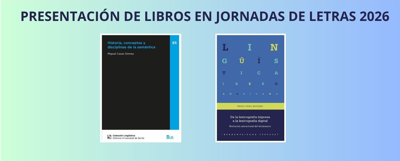 Presentación conjunta de monografías de Miguel Casas y Érika Vega, en Jornadas de Letras de Primavera