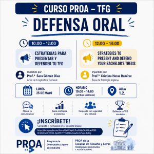 Celebración del taller “Estrategias para presentar y defender tu TFG”