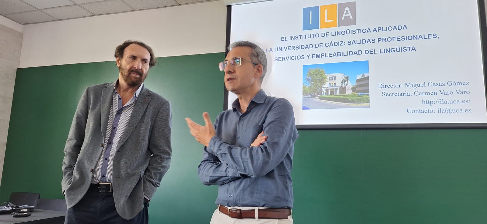 Estancia académica y científica de Miguel Casas Gómez en la Universidad de Navarra